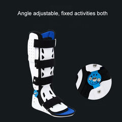 Ankle Support Brace with Adjustable Straps for Calf Fracture and Sprain Recovery