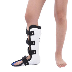 Ankle Support Brace with Adjustable Straps for Calf Fracture and Sprain Recovery