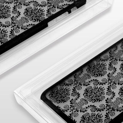 Transparent PVC Phone Case Packaging Box for 4.7 Inch Devices, Pack of 50 - clear display boxes protecting and showcasing 4.7-inch phone cases