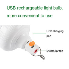 USB Rechargeable LED Camping Bulb - AB26 Night Market & Outdoor Hanging Light