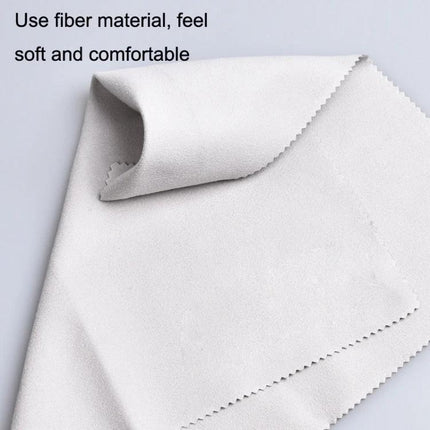 Soft Fiber Cloths for Everyday Musical Instrument Care - white soft fiber cleaning cloth for guitar, flute and instrument maintenance