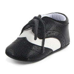 Cotton Uppers Non-Slip Baby Walking Shoes with Semi-Rubber Soles