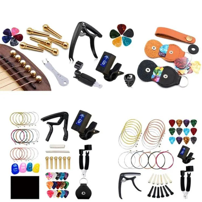 Guitar Tuning Clip Set for Daily Music Sessions at Home