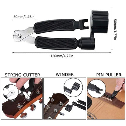 Guitar Tuning Clip Set for Daily Music Sessions at Home