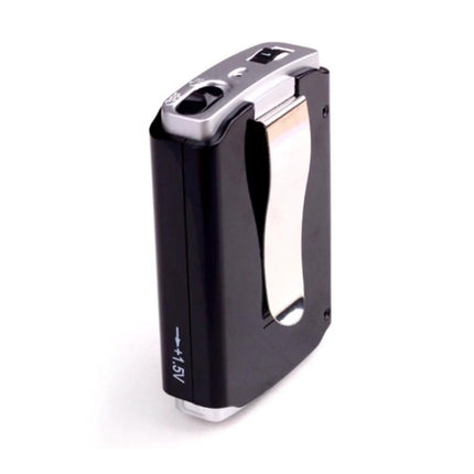 Portable Mini Hearing Aid for Everyday Sound Assistance discreet black mini hearing amplifier with metal clip for easy pocket carry