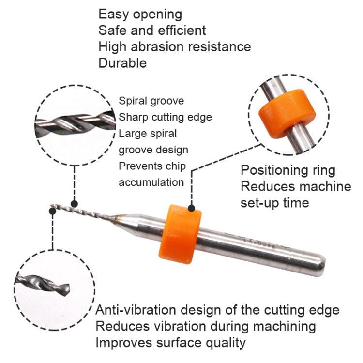 Precision Tungsten Steel Mini Drill Bit Set - 10 Expert PCB Carving Tools