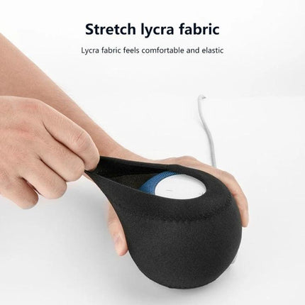 Smart Speaker Dust Cover For Home Shelves And Tables - breathable stretch lycra cover protecting speakers on shelves and tables