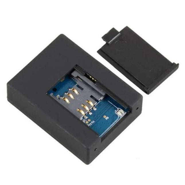Portable Voice-Activated Anti-Theft Locator for Security Use compact GSM voice-activated tracker with SIM slot for home, vehicle and valuables security