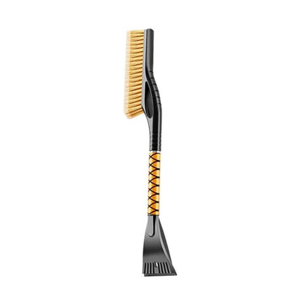 SUITU Detachable Snow Brush for Winter Vehicle Clearing – detachable brush and ice scraper for car roof, windshield and mirrors, ergonomic handle