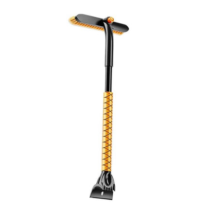 SUITU Detachable Snow Brush for Winter Vehicle Clearing - telescoping brush and ice scraper for car windshield, roof and mirror snow removal