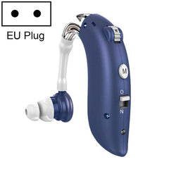 Rechargeable GM-105 Smart Noise Cancelling Ear-Hook Hearing Aid for Seniors