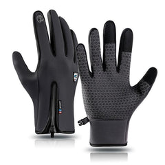 Touch Screen Waterproof Windproof Cycling Gloves for Men and Women - Warm and Anti-Slip Sports Gear