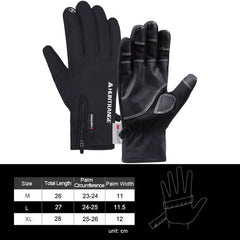 Guantes impermeables con pantalla táctil HUNTRANGE A023 para deportes al aire libre y equitación