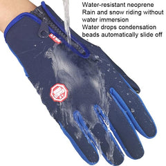 Waterproof Touchscreen Gloves for Winter Outdoor Riding and Sports