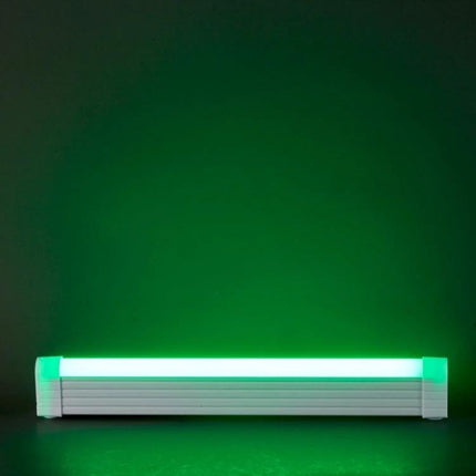 A Handy Light Stick for Everyday Adventures and Emergencies - portable green LED light with PVC shade for camping and power outages