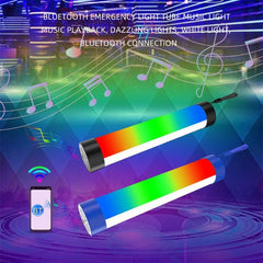 Lyyjdg-001 10W RGB Bluetooth Magnetic Emergency Light with Stereo Sound and Versatile Design