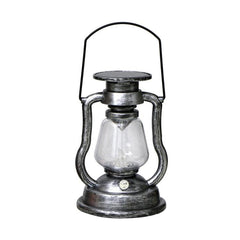 Vintage Solar-Powered Handheld Kerosene Lamp for Home Decor and Outdoor Use