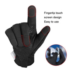 A030 Gants de ski d'hiver Gants de sport d'équitation à écran tactile pour garder au chaud