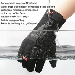 HUNTRANGE A055 All-Weather Touchscreen Riding Gloves for Outdoor Sports