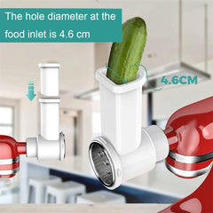 Multi-Functional 3-in-1 Vegetable Slicer and Grater with Stainless Steel Blades