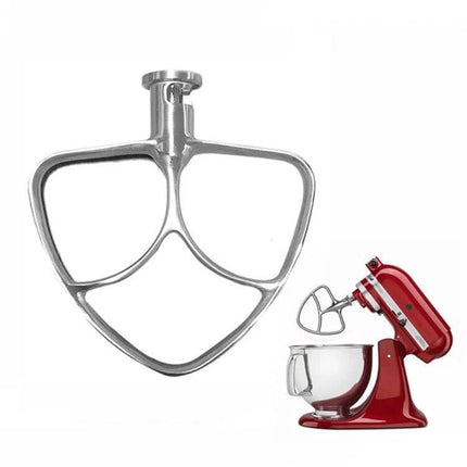 Stainless Steel KitchenAid Mixer Accessories For 5QT And 6QT stainless steel flat beater attachment for batters, doughs, polished 304 finish