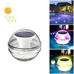 Solar-Powered Floating LED Lights for Pool and Garden Décor