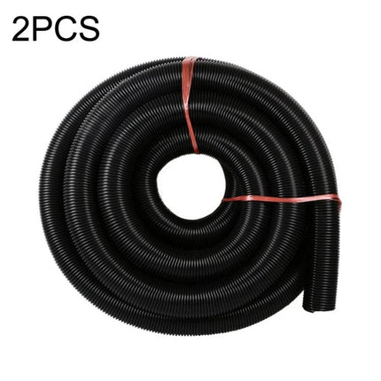 Replacement Threaded Hose for Philips and Midea Vacuum Cleaners, 2 Pack - black EVA replacement hose coiled 2pcs for vacuum maintenance