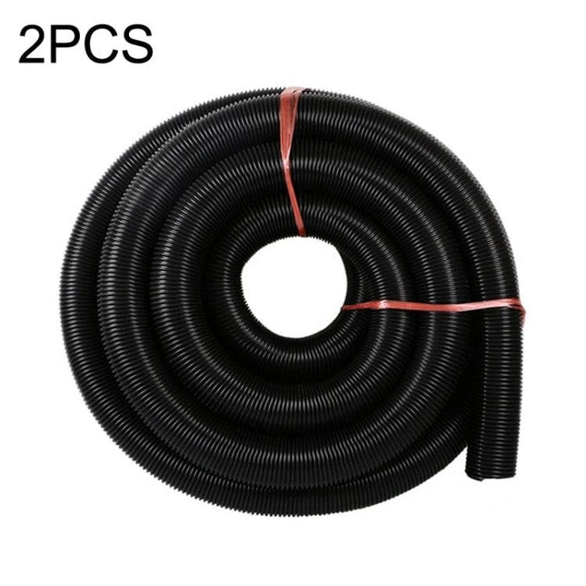 Replacement Threaded Hose for Philips and Midea Vacuum Cleaners, 2 Pack - black EVA replacement hose coiled 2pcs for vacuum maintenance