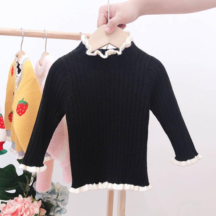 Cozy Cute Pullover Sweater for Girls - Perfect for Autumn and Winter