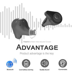 Amplificateur de son pour prothèse auditive Bluetooth MELING D930 pour personnes âgées avec réglage par application