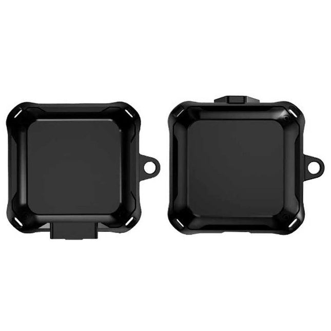 Protective Silicone Case for Daily Earbud Protection - slim black TPU cover with secure loop and charging access