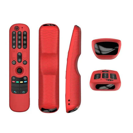 Étui de protection en silicone noir pour télécommande LG TV