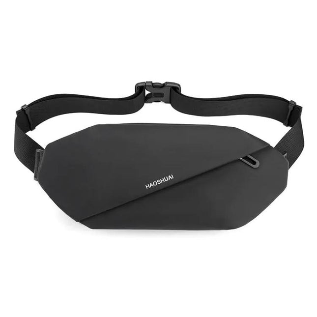 HAOSHUAI Waist Bag for Outdoor Running and Everyday Phone Carry Black | Syndmart