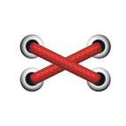 Cross Red Shoelace / Red Cross
