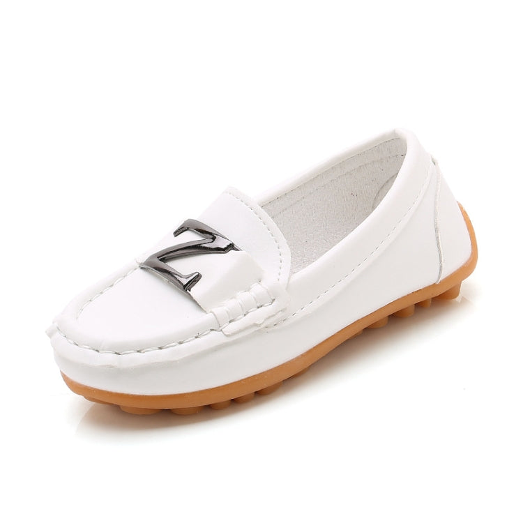 DKF-282 Lightweight Non-slip Dance Bean Shoes Children Leather Shoes, 25, 26, 27, 28