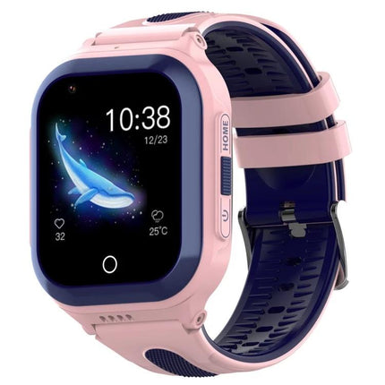 Children's GPS Watch for Daily Safety and Family Communication - pink kid smartwatch with GPS, video call and location tracking features