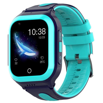 Children's GPS Watch for Daily Safety and Family Communication - turquoise kids smartwatch with GPS, video call and location tracking