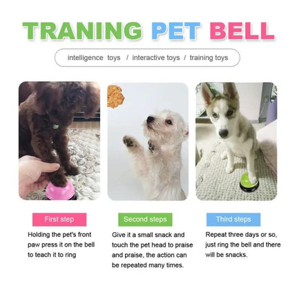 Colorful Bell Toys for Daily Pet Play and Training at Home