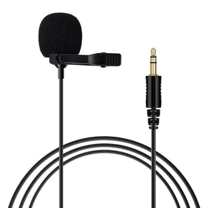 Rode Lavalier Microphone for Daily Presentations and Meetings clipped to lapel with 3.5mm jack for clear hands-free conference audio