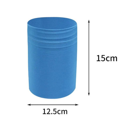 Elastic Phone Armband for Outdoors-Secure Fit for Running, Cycling, and Everyday Use blue elastic armband with 12.5 x 15 cm dimensions