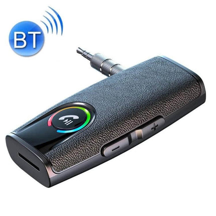 Car Bluetooth Receiver For In Car Audio Wireless Adapter - compact Bluetooth 5.3 AUX dongle with USB-C charging and hands-free call button