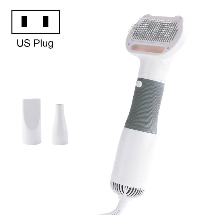 Ultimate 3-in-1 Pet Grooming Blower & Hair Removal Comb – 600W Adjustable Speed Dryer