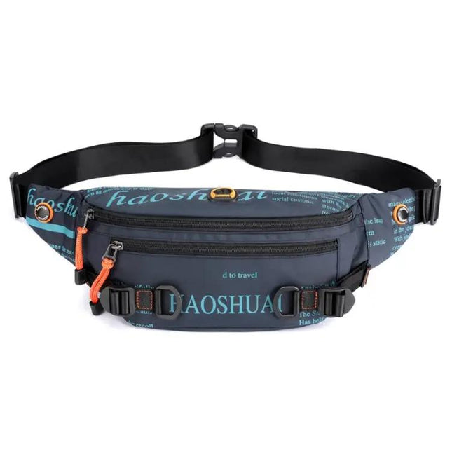 Outdoor Men Waist Bag, Camouflage Nylon For Daily Use | Syndmart