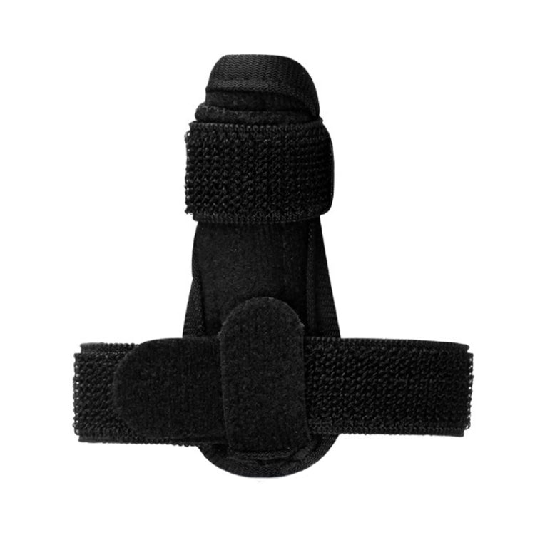 011 Finger Joint Strap Finger Dislocation Sprain Support Strap Tendon Rupture Splint, 011(Black)