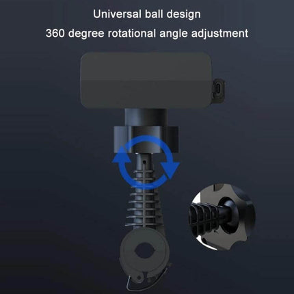 65W PD Dual Cable Retractable Car USB Charger For In Car Use showing universal ball design with 360 degree rotational angle adjustment and retractable cord