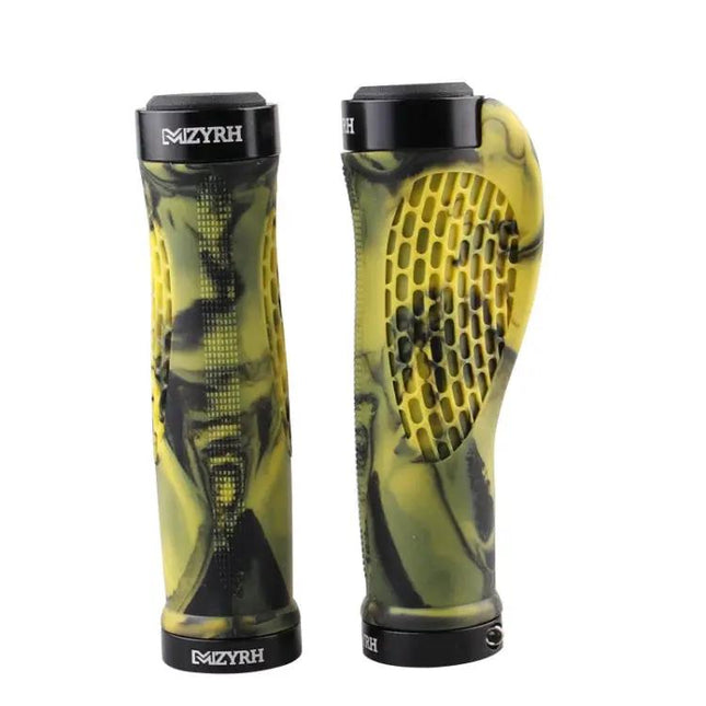 MZYRH Mountain Bike Handlebar Grips Dark Green For Daily Rides