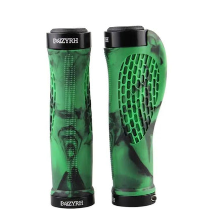 MZYRH Mountain Bike Handlebar Grips Dark Green For Daily Rides