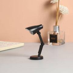 Compact Magnetic LED Desk Lamp with Clip and Adjustable Angles