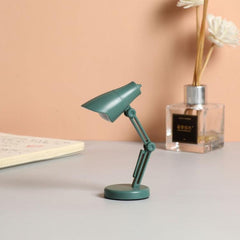 Compact Magnetic LED Desk Lamp with Clip and Adjustable Angles