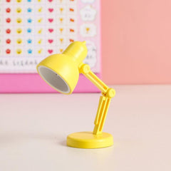 Compact Magnetic LED Desk Lamp with Clip and Adjustable Angles